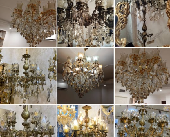 خریدارضایعات آینه و شمعدان برنجی